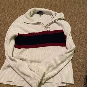 Kendal & Kylie zip up shirt